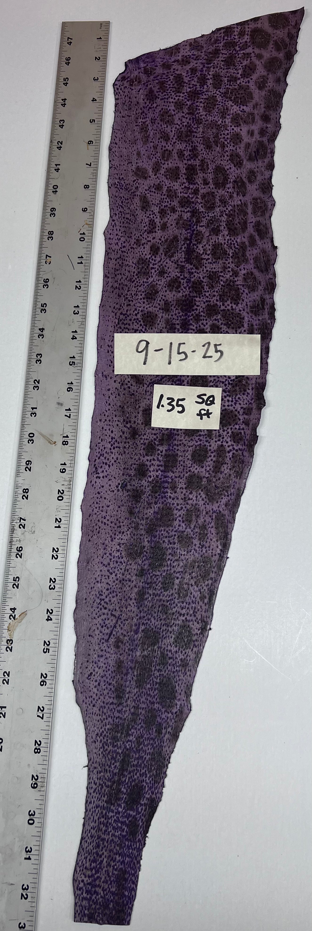 Wolffish leather
