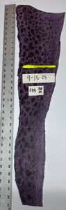 Wolffish leather