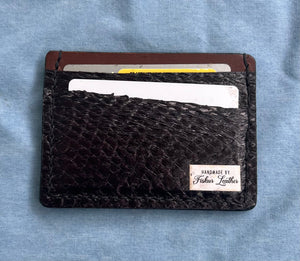 Horween card/cash wallet