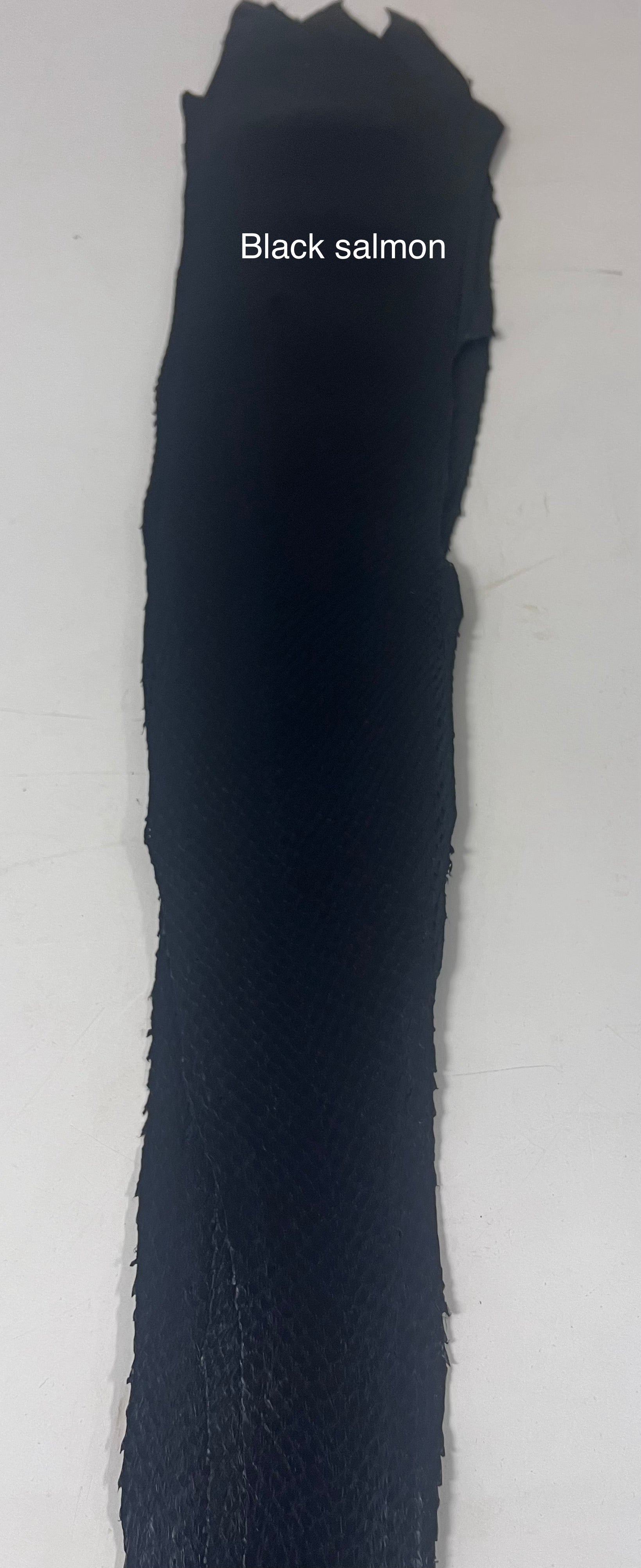 Salmon leather