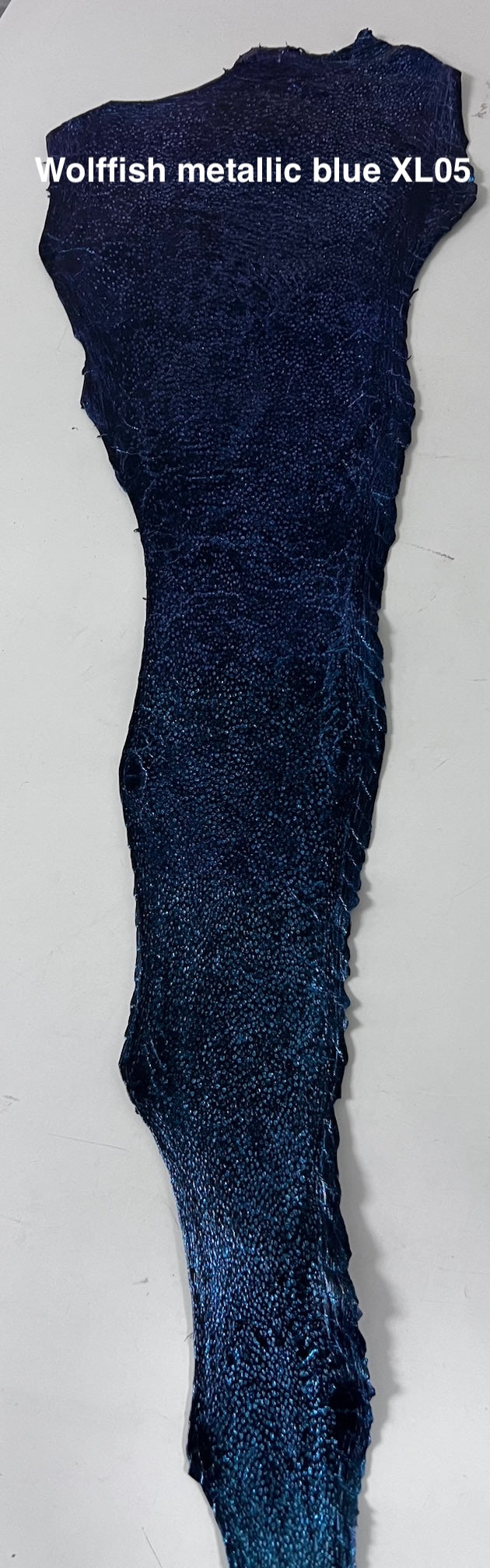 Wolffish leather